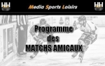 Programme et résultats des amicaux 2022 / 2023