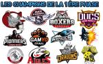 Magnus: les champions de la 1ère phase