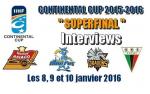 Finale Conti Cup J3 Match5 : Interviews Tychy-Asiago